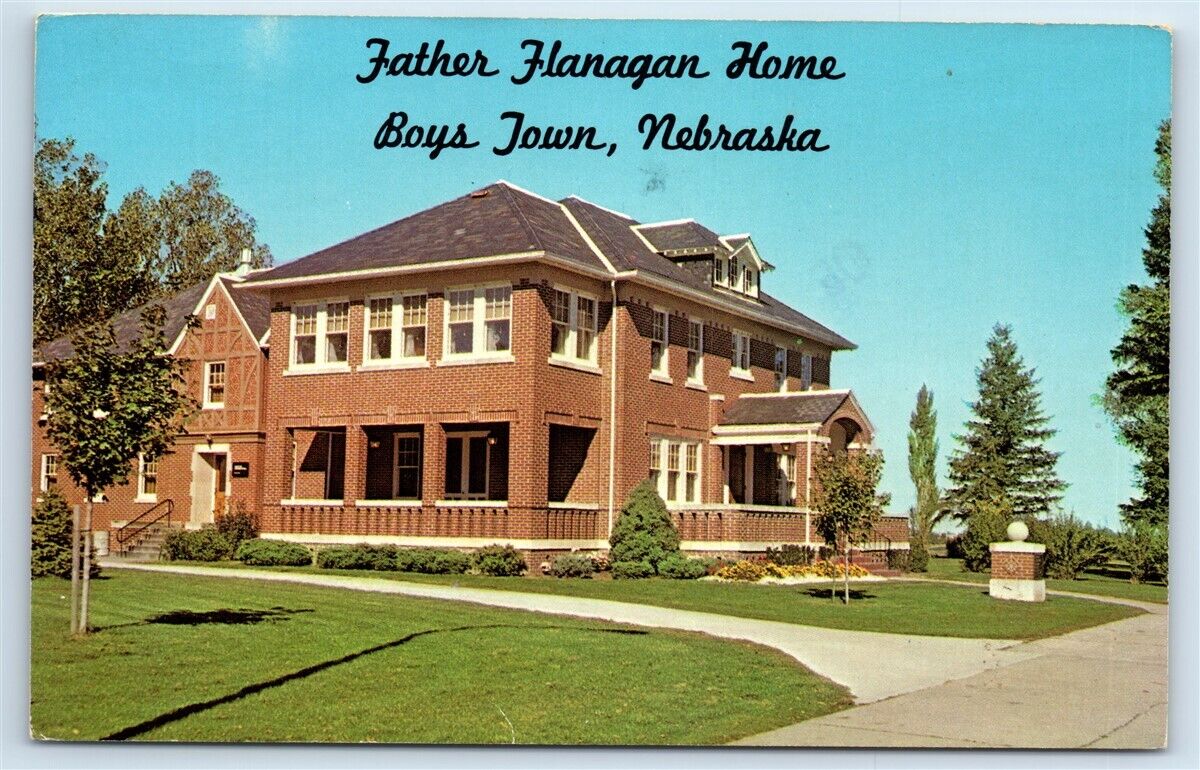 Postcard Father Flanagan Home, Boys Town, Nebraska 1981 G133
