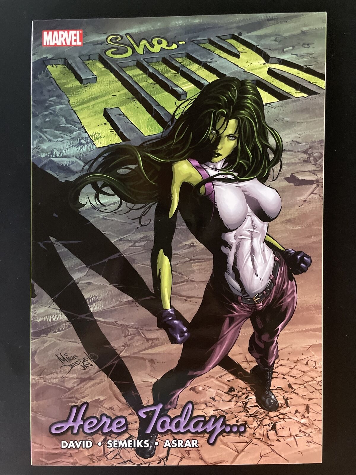 She-Hulk Vol 7: Here Today… (Marvel) Rare TPB By Peter David And Val Semieks