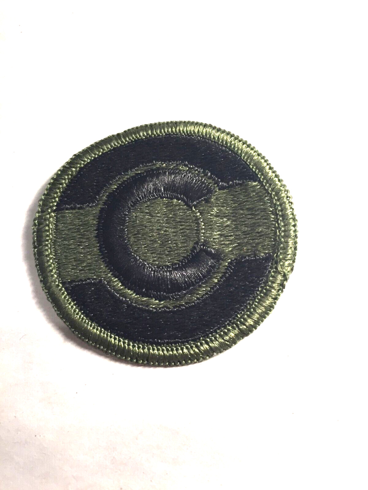 US Army - Colorado National Guard subdued sew on Patch
