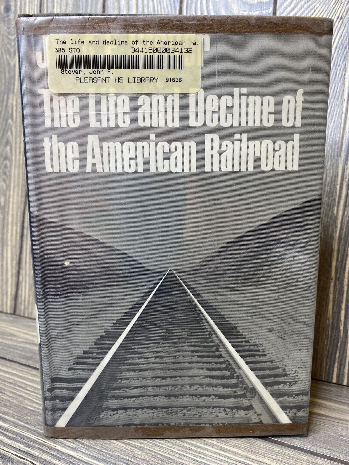 The Life And Decline Of The American Railroad John F Stover 1970 Hardback Book 