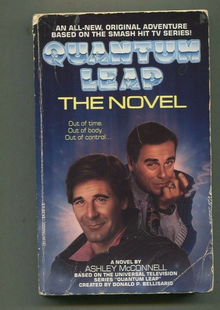 Quantum Leap \'The Novel\' By Ashley McConnell  1992 Ace Books GN4