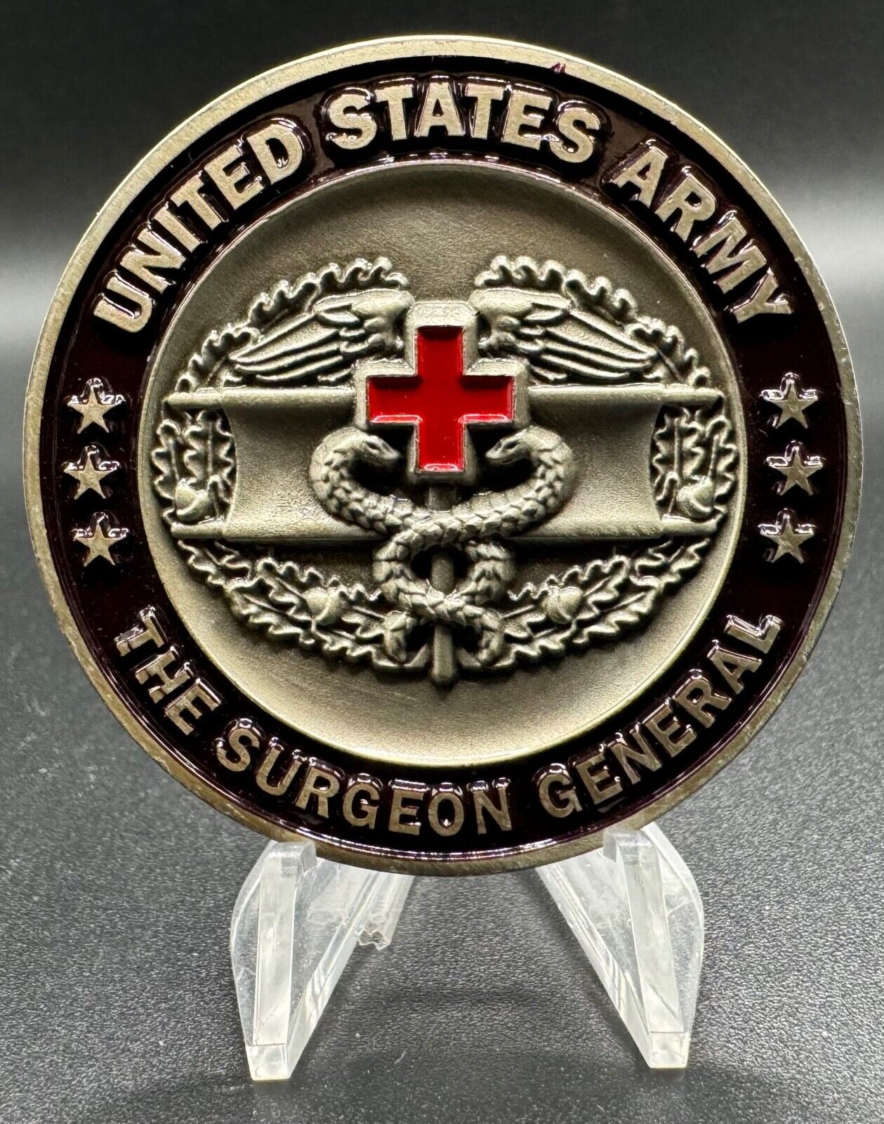 U.S. Army Surgeon General Army Medicine Excellence Military Challenge Coin