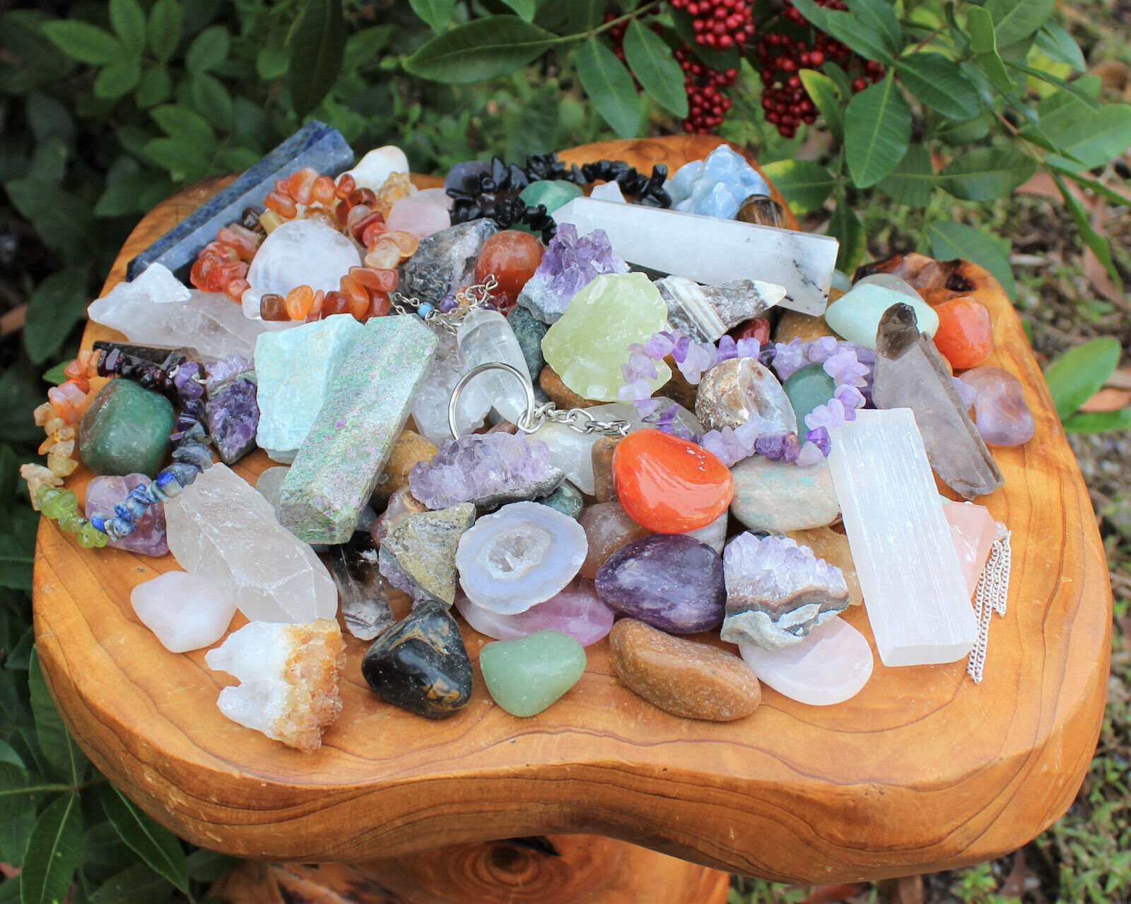 Crystal Confetti Scoop: Crystal Mix, Gemstones - Tumbled & Rough Stones, Gifts