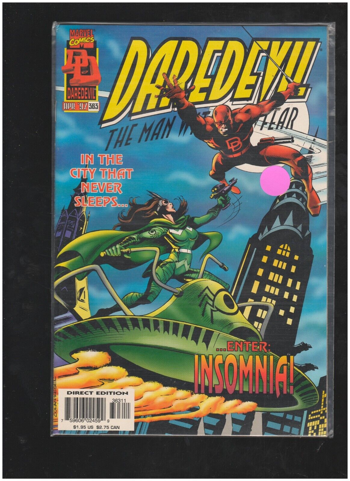 Daredevil #363 w/ Insomnia Vol. 1 Marvel Comics 1997 MCU