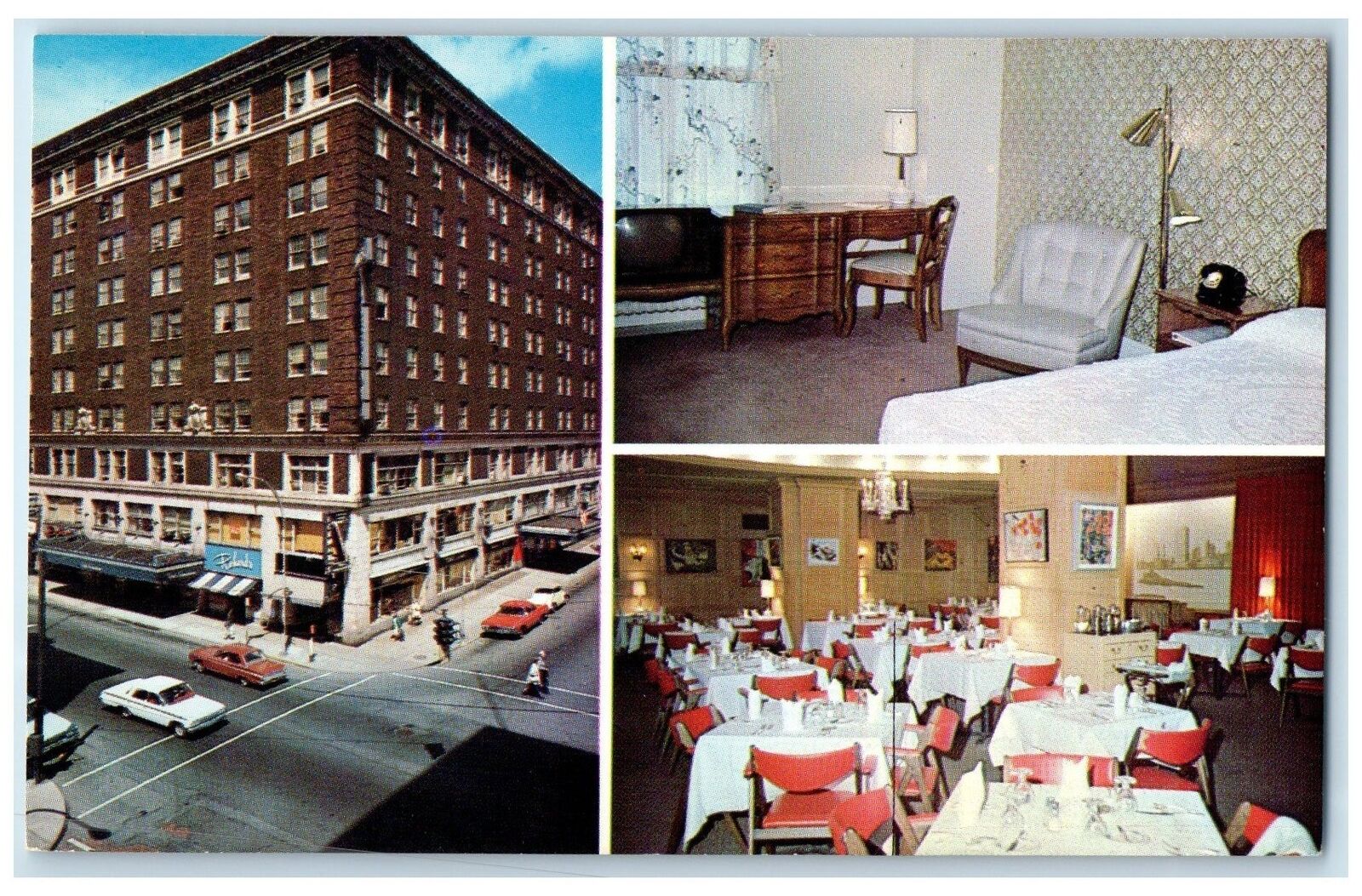 c1960s New Hotel Jamestown Exterior And Interior Jamestown New York NY Postcard