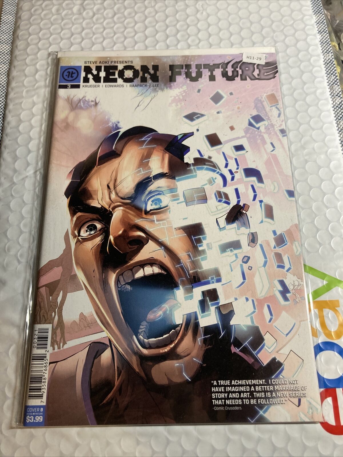 Neon Future #3 2019 Variant High Grade 9.8 Impact Theory Comic Book H11-29