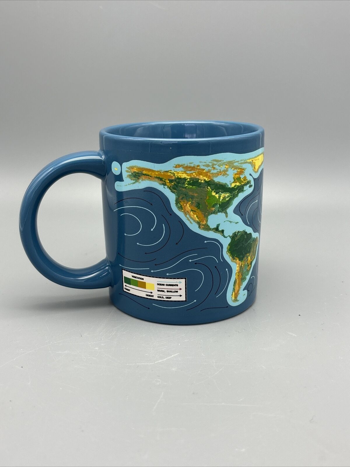 2015 Unemployed Philosophers Guild Climate Change Color Changing Coffee Mug Cup