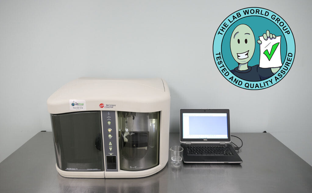 Beckman Multisizer 4 Particle Analyzer with Warranty SEE VIDEO