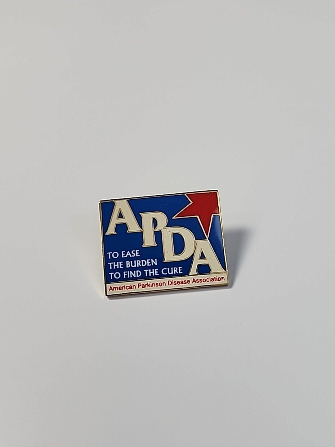 APDA To Ease The Burden...Lapel Pin American Parkinson Disease Association