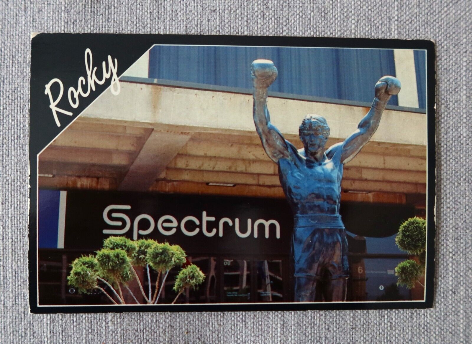 Rocky Balboa Philadelphia Spectrum Postcard.