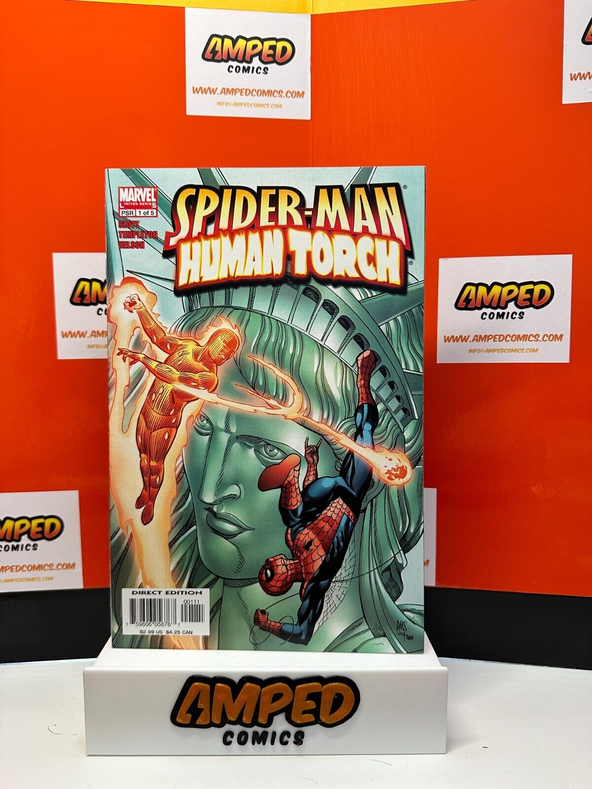 Spider-Man / Human Torch #1-5 (Marvel, 2005) COMPLETE SET