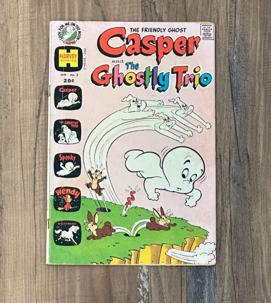 Casper and the Ghostly Trio #2 by Harvey Comics (1973)