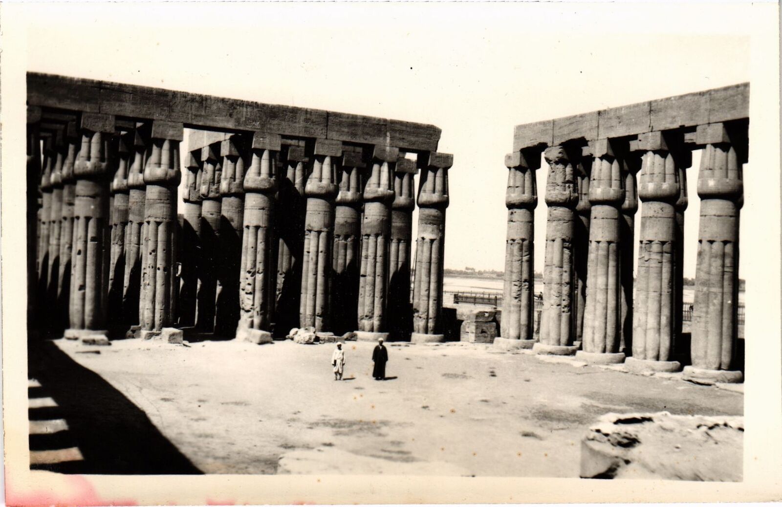 CPA AK LUXOR Temple - The Hypostyle Hall of the Papyrus Columns EEGYPT (1324873)