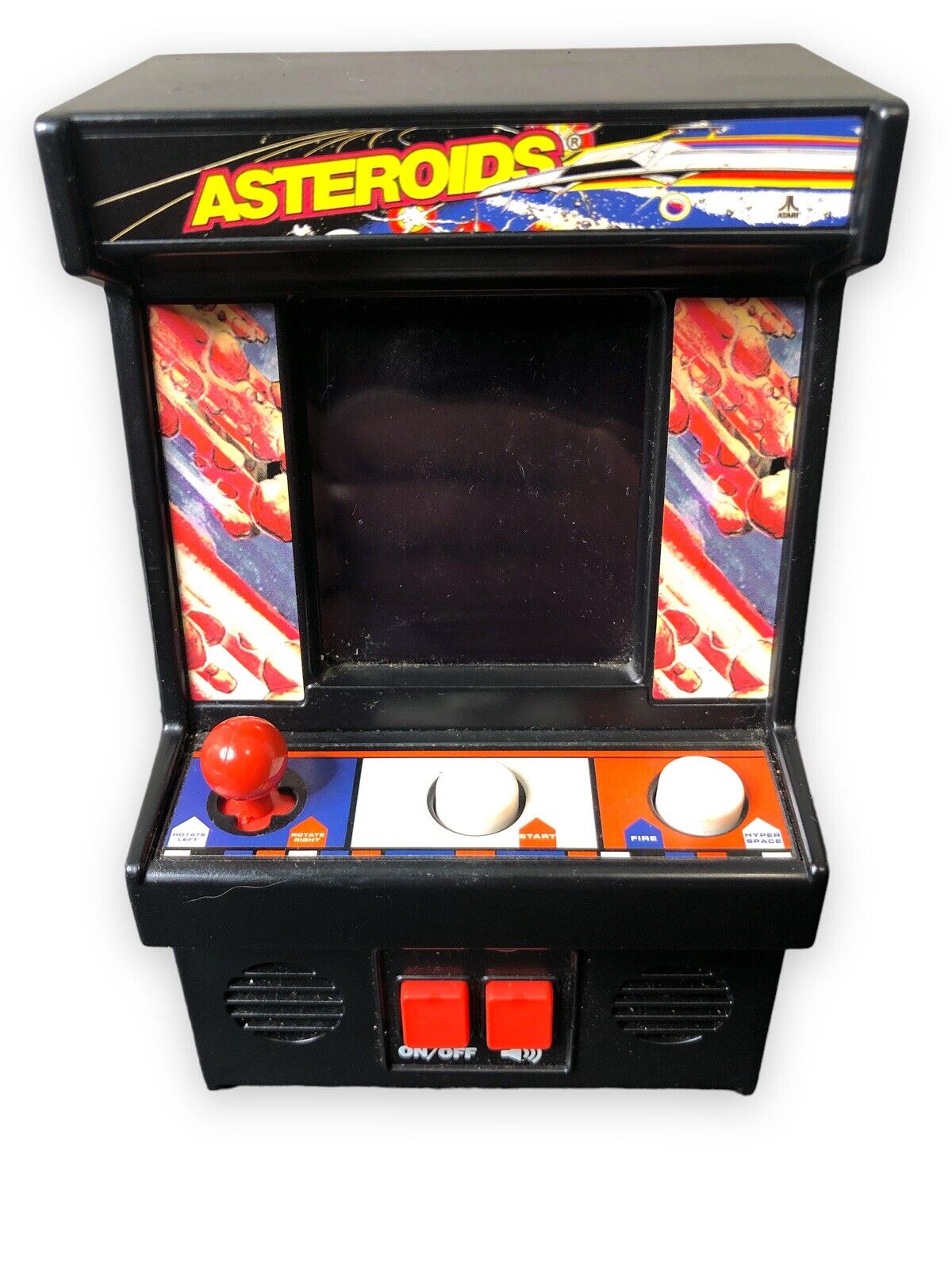 Atari Interactive Asteroids 1979 Mini Arcade Electronic Handheld Game Works