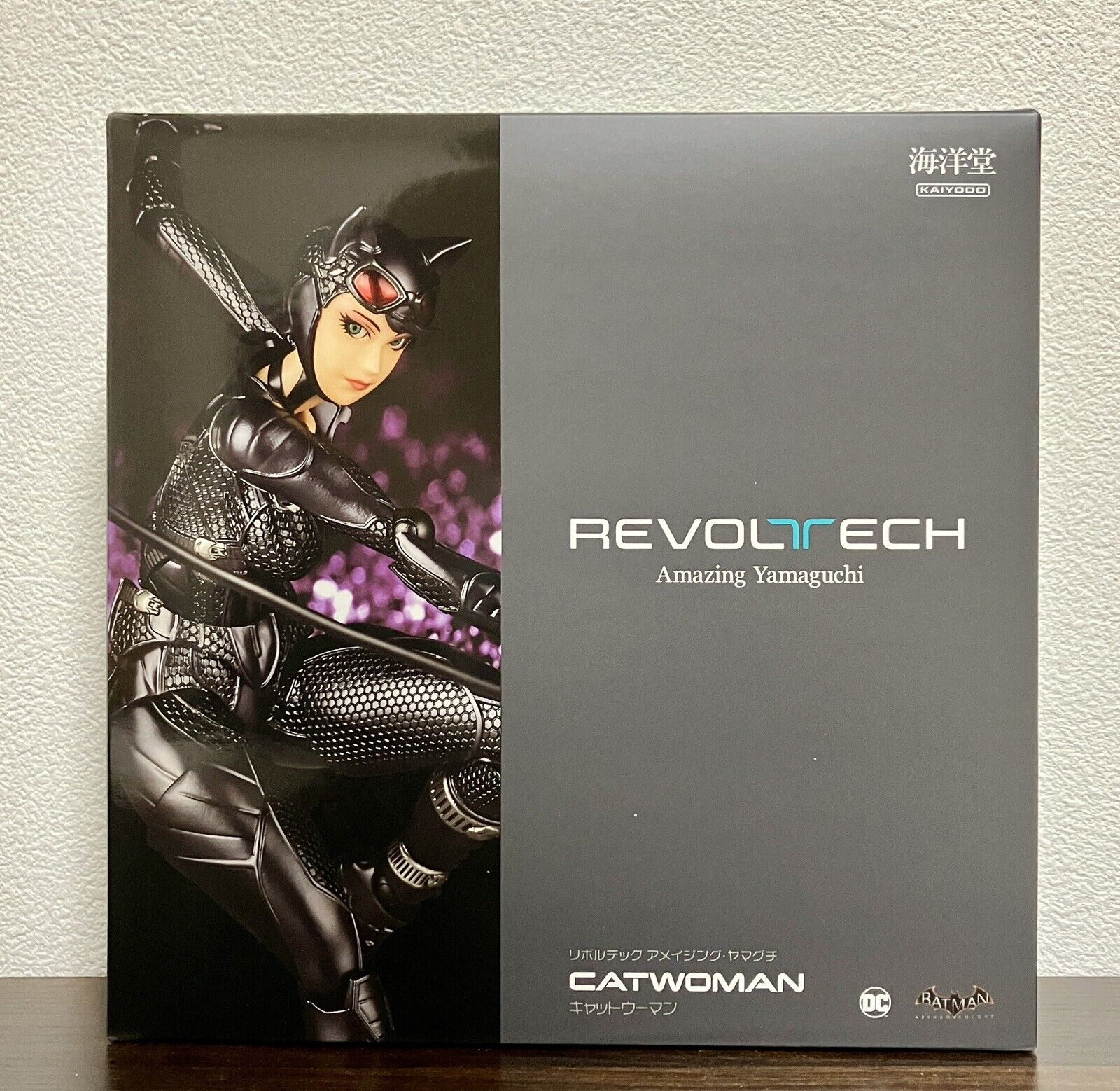 Kaiyodo Revoltech Amazing Yamaguchi Catwoman Figure From Japan In Hand New