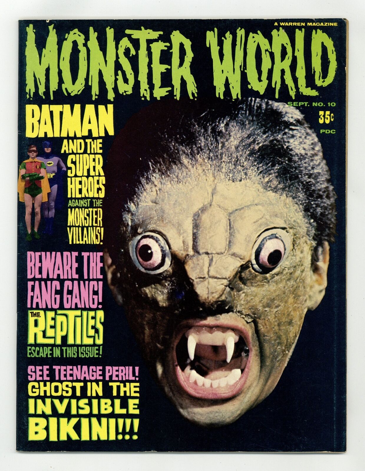 Monster World #10 FN 6.0 1966