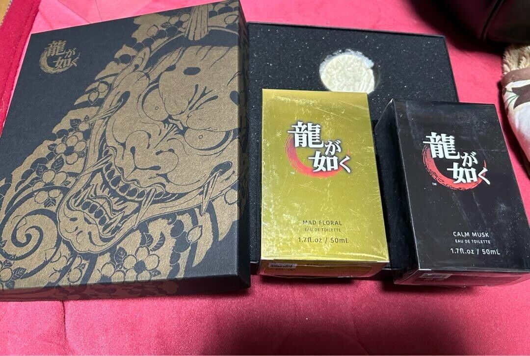 Ryu Ga Gotoku Yakuza Fragrance Luxury limited Ed. Goro Majima w/ Aroma Stone New