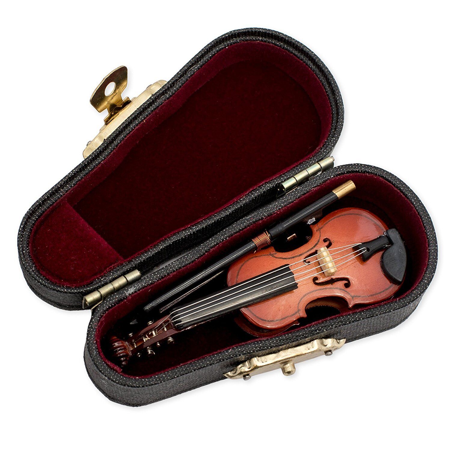Miniature VIOLIN Musical Instrument Replica, 3\