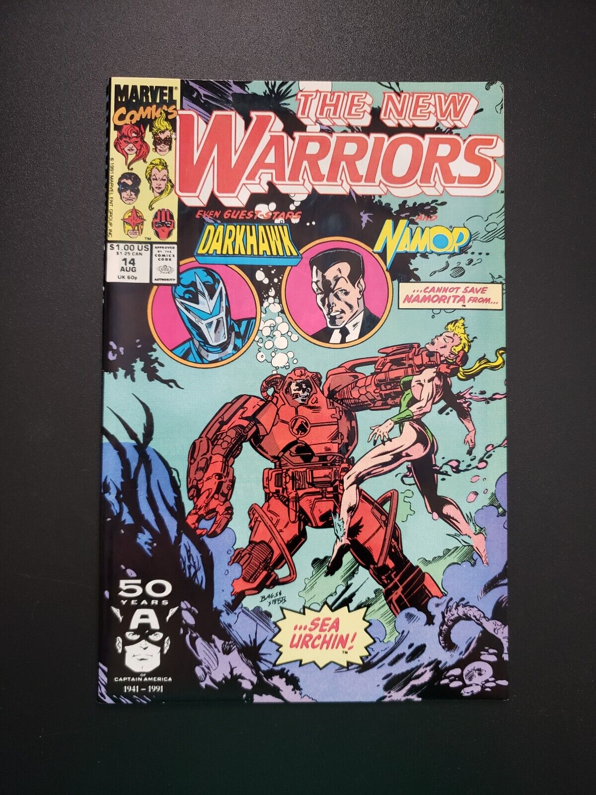 New Warriors #14 -1991 Marvel Comics