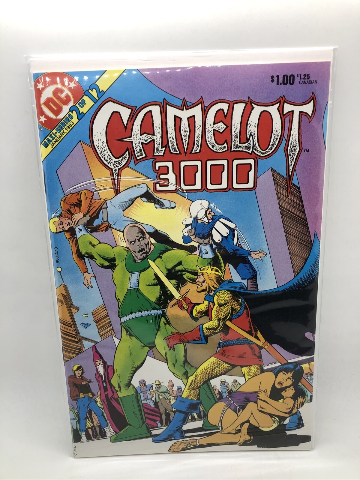 Camelot 3000 #2 DC Comics Bronze Age sci-fi fantasy Brian Bolland