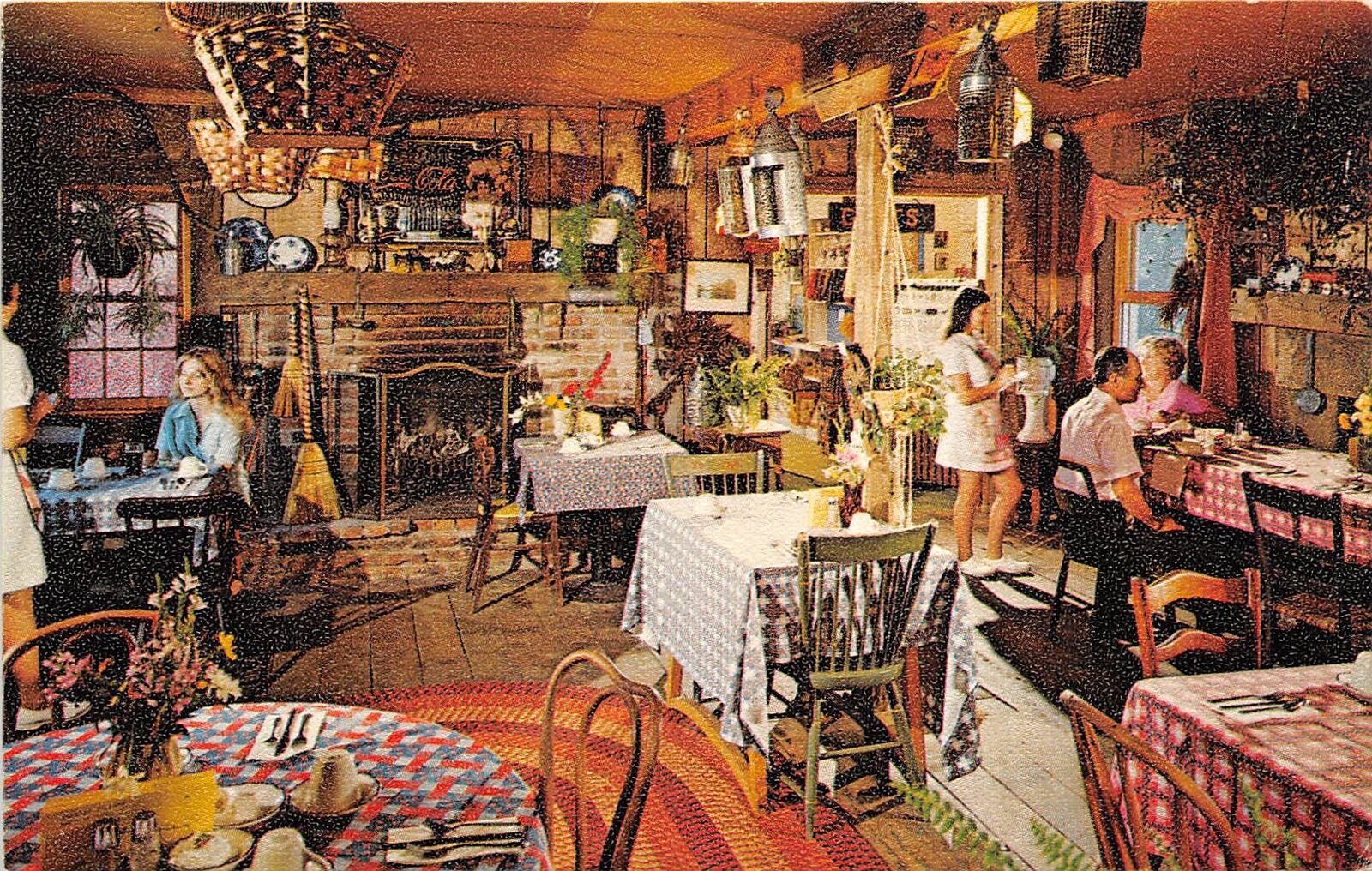 Hickory Pennsylvania 1960s Postcard Shantee Village Restaurant
