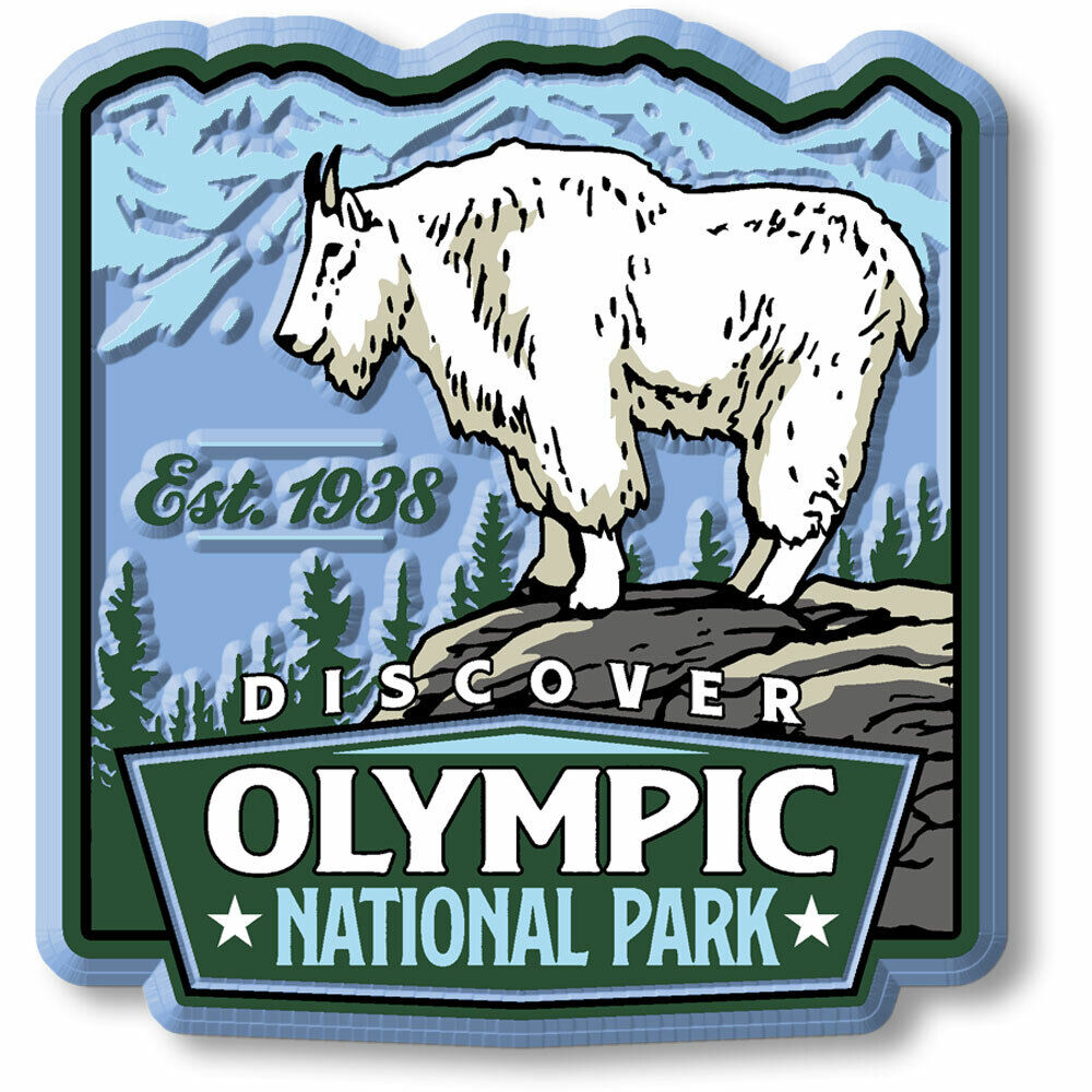 Olympic National Park Magnet by Classic Magnets