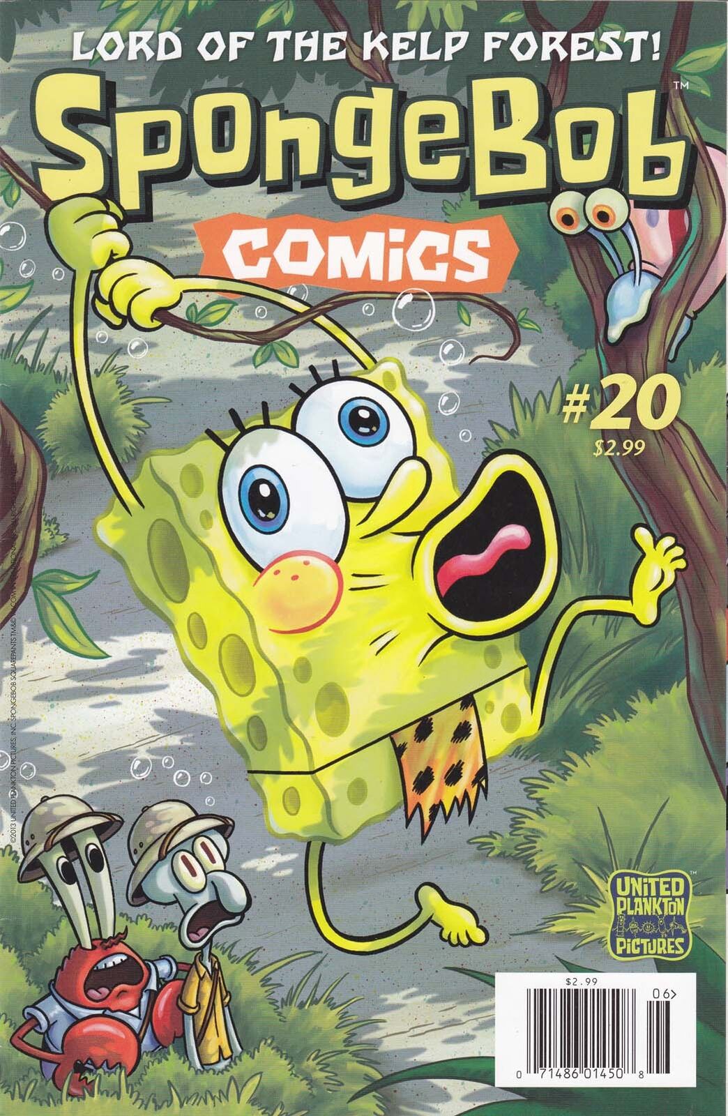 Spongebob Comics #20 (Newsstand) VF/NM; United Plankton Pictures | we combine sh