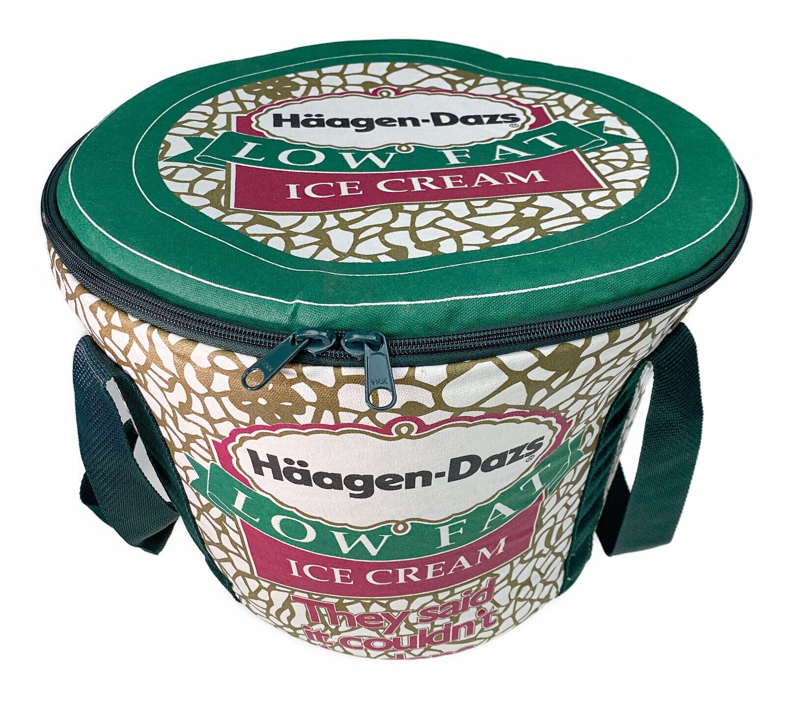 Haagen-Dazs Low Fat Ice Cream Freezer Cooler Bag Insulated Carrier 