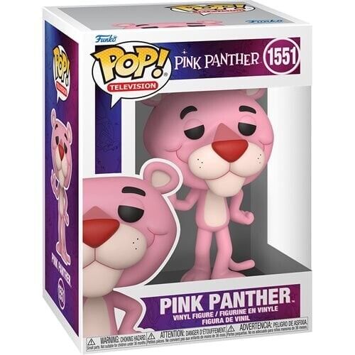 Preorder Pink Panther Smiling Funko Pop Vinyl Figure #1551