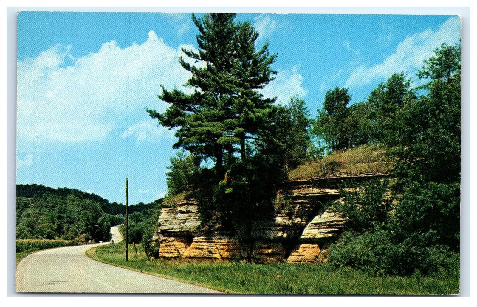 Postcard Greetings from Mora, Minnesota MN 1958 B15