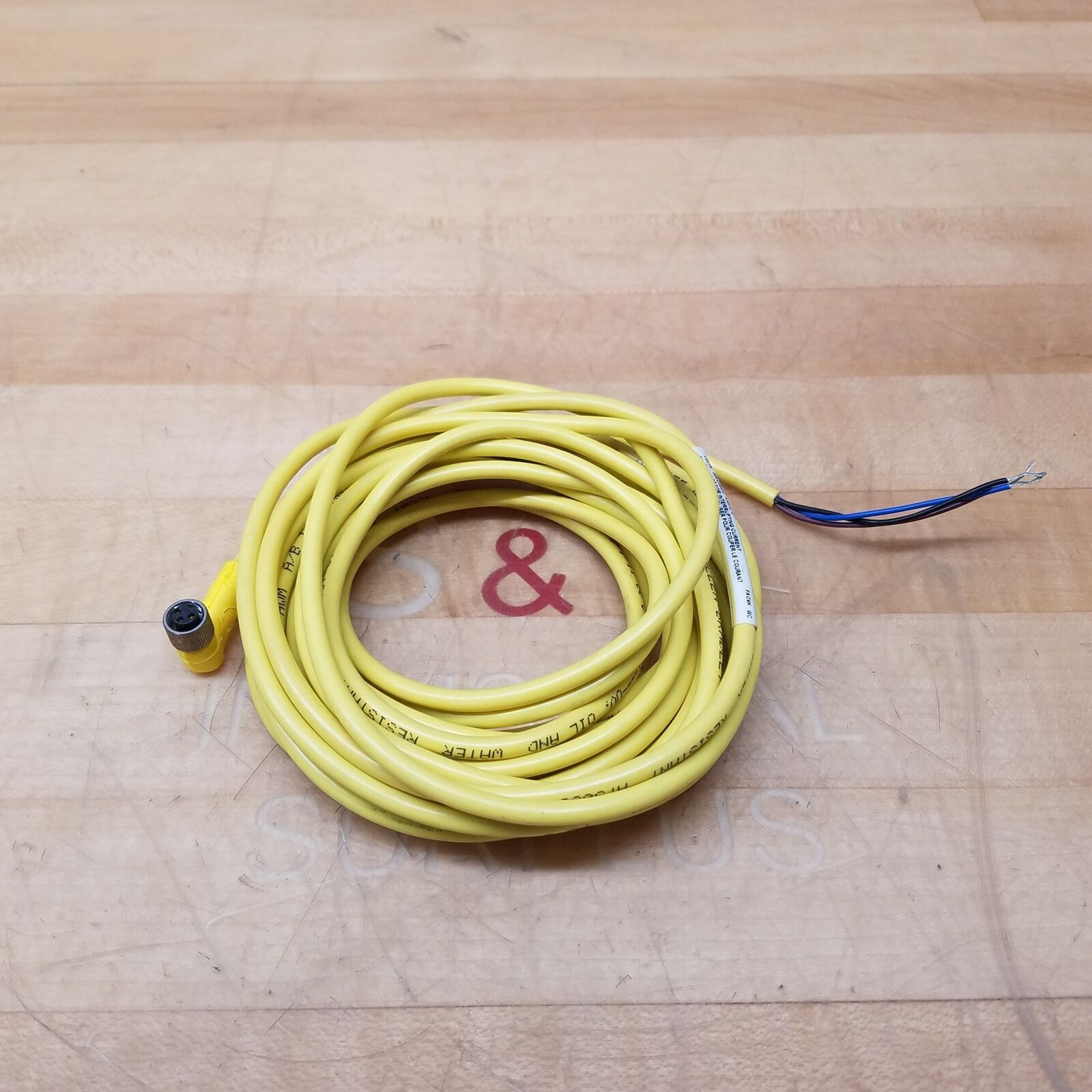 Allen Bradley 889P-R3AB-5 Series B Cable, 5 Meter, 3 Pin - USED
