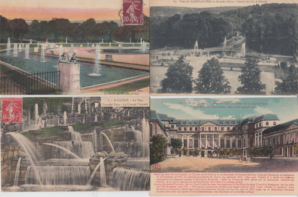ST.CLOUD HAUTS DE SEINE (Dep.92) France 900 Postcards (L5952)