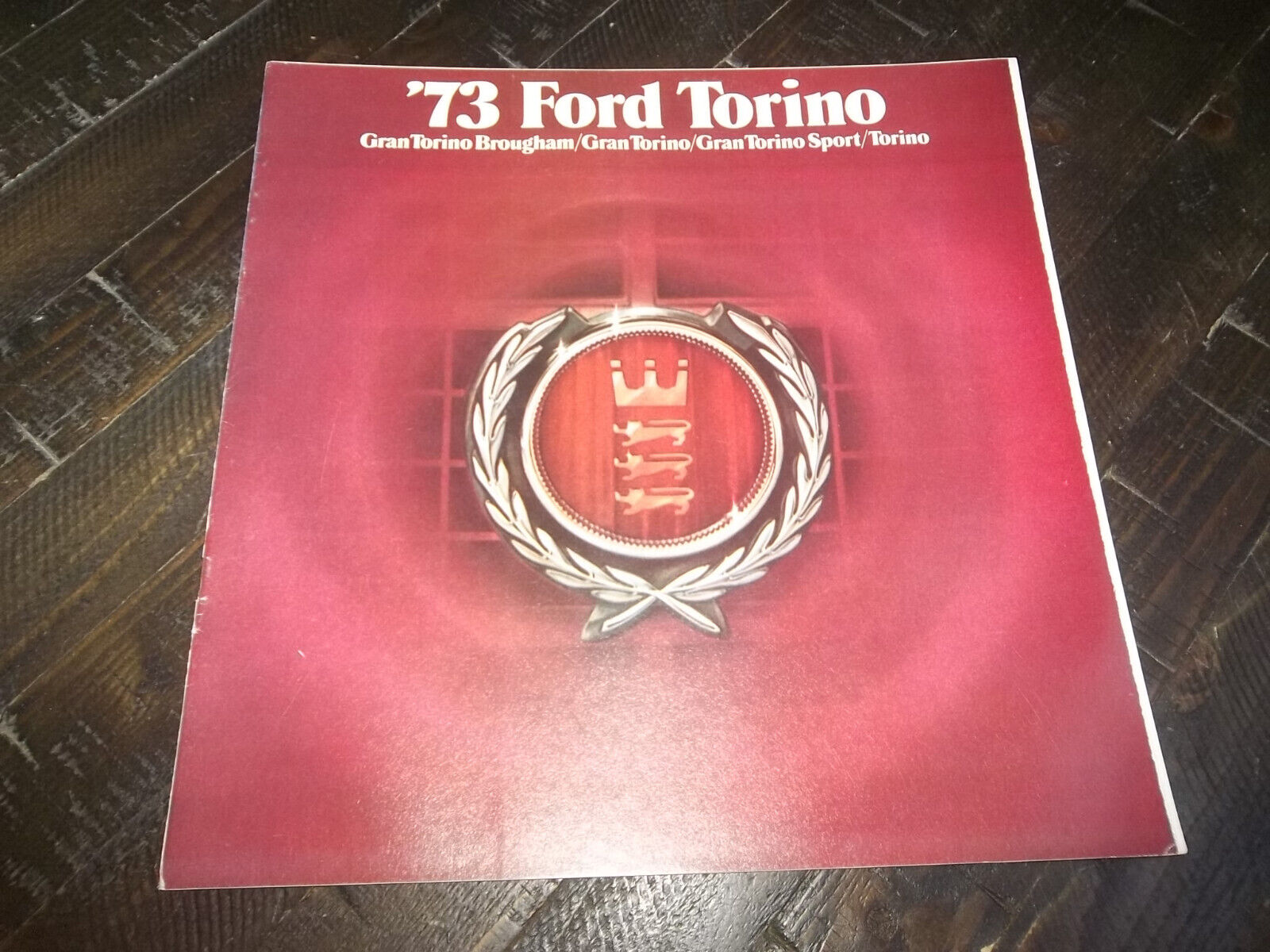 Vintage 1973 - Ford Torino Car *Original Car Sales Brochure* (13 Color Pages)