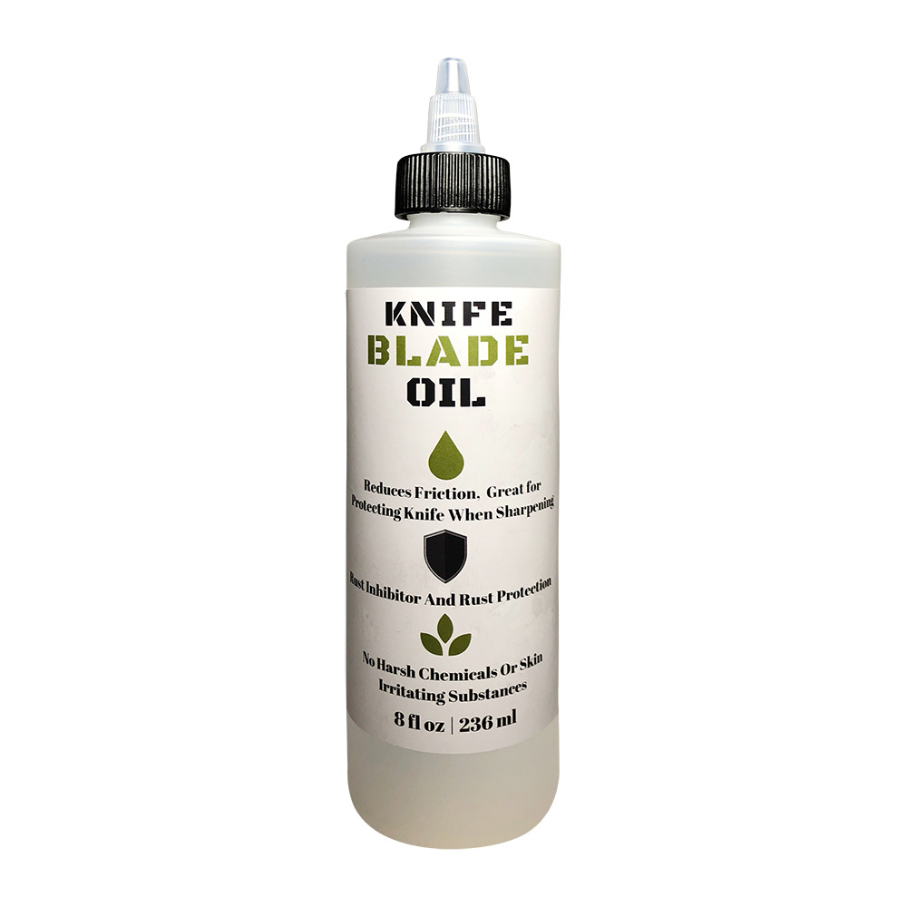 Premium Knife Blade Oil and Honing Oil - 8 Oz - Custom Formulated Food Safe Oil 