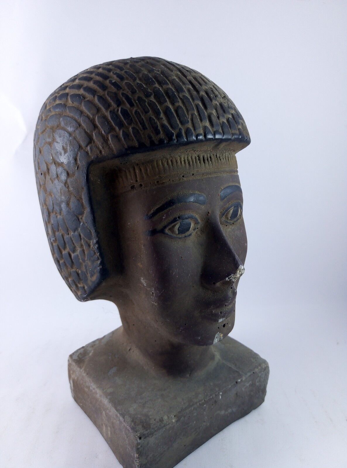 RARE ANCIENT ANTIQUE EGYPTIAN Gods Statue King Seti Ii Head 1200-1194 Bc