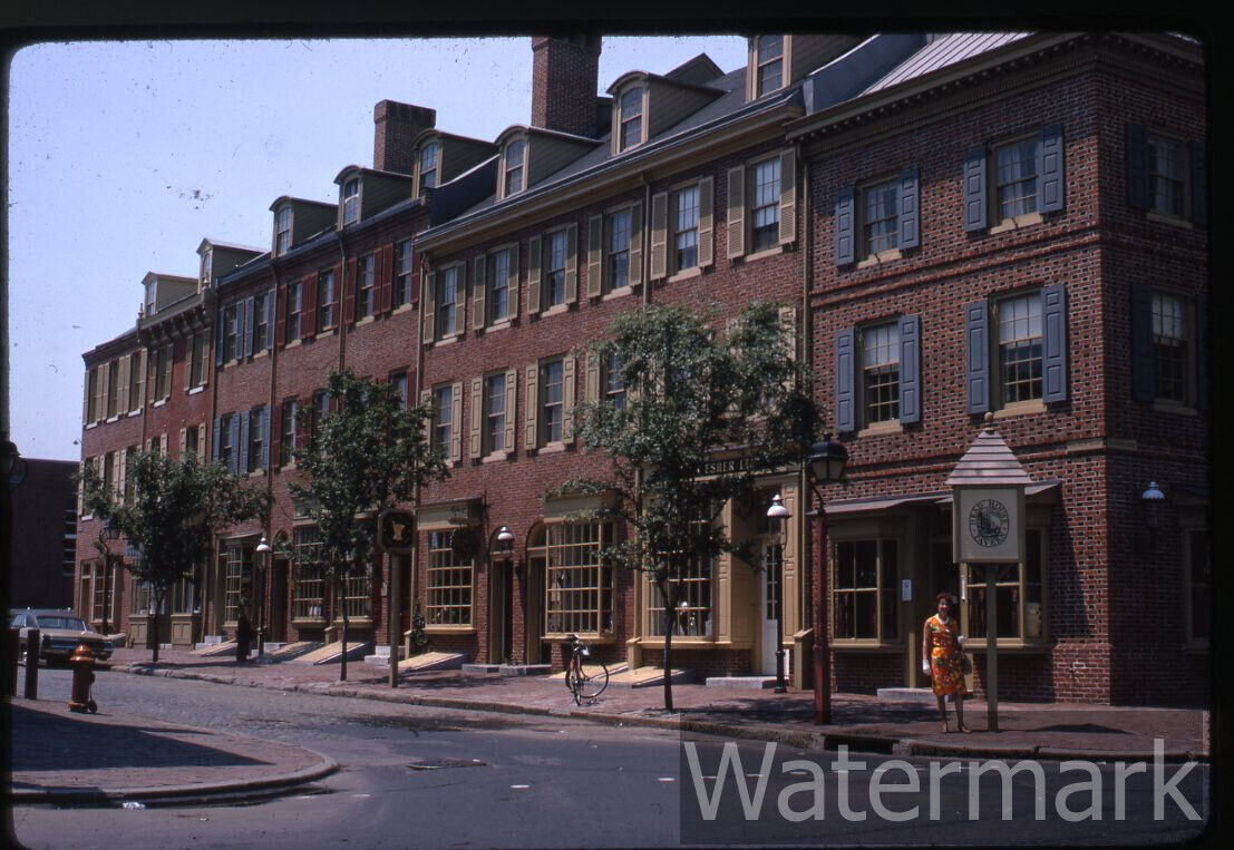 1967 kodachrome Photo slide   Head House Tavern  Philadelphia PA