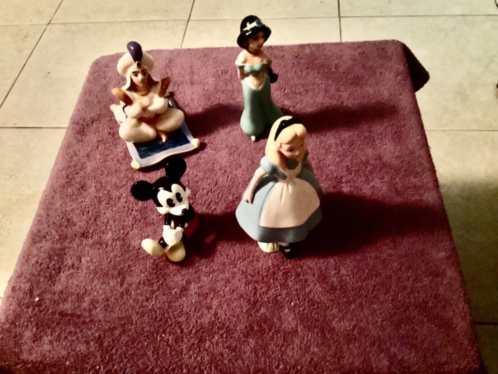 Walt Disney Lot of 4 figurines 