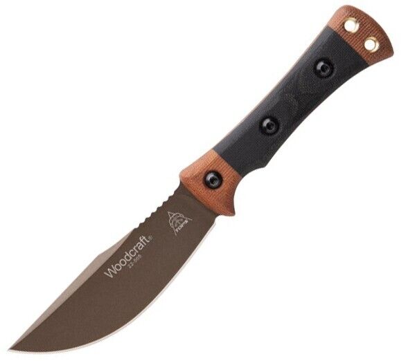 TOPS Woodcraft Fixed Knife 4.38\