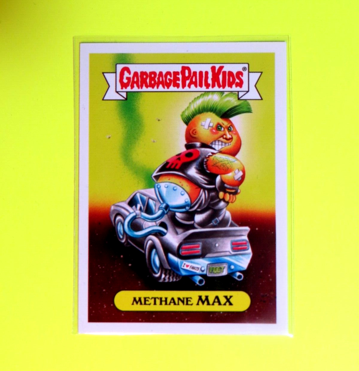 '15 Topps Garbage Pail Kids 30th Anniversary- Methane Max, Comic Promo Card