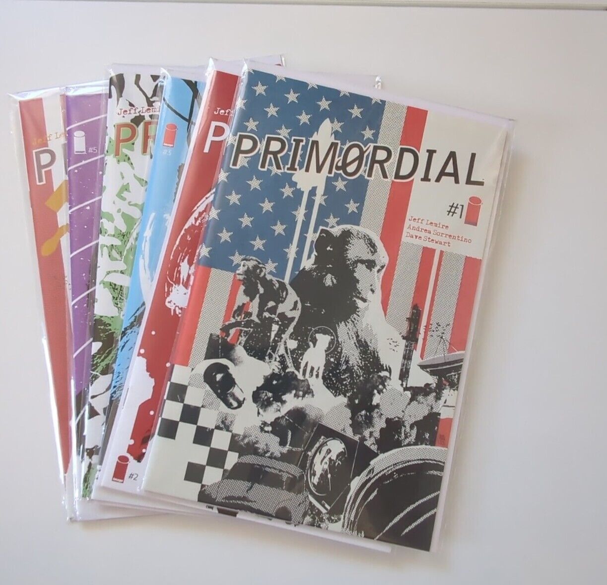 Primordial 1-6 Jeff Lemire, Image Comics, 1,2,3,4,5,6  Andrea Sorrentino