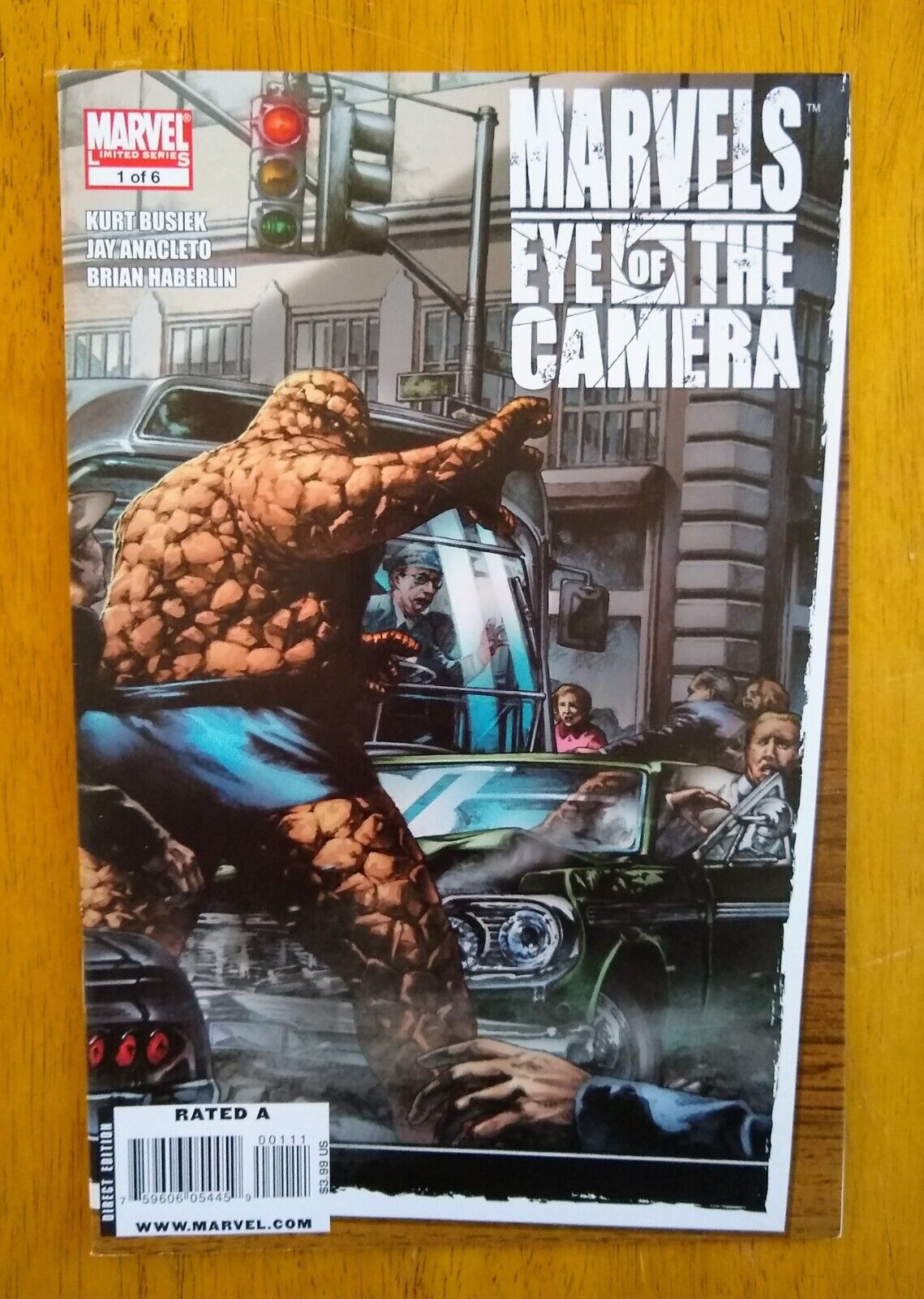 Marvels: Eye of the Camera #1 Marvel Comic Book MCU Busiek, Anacleto 2009