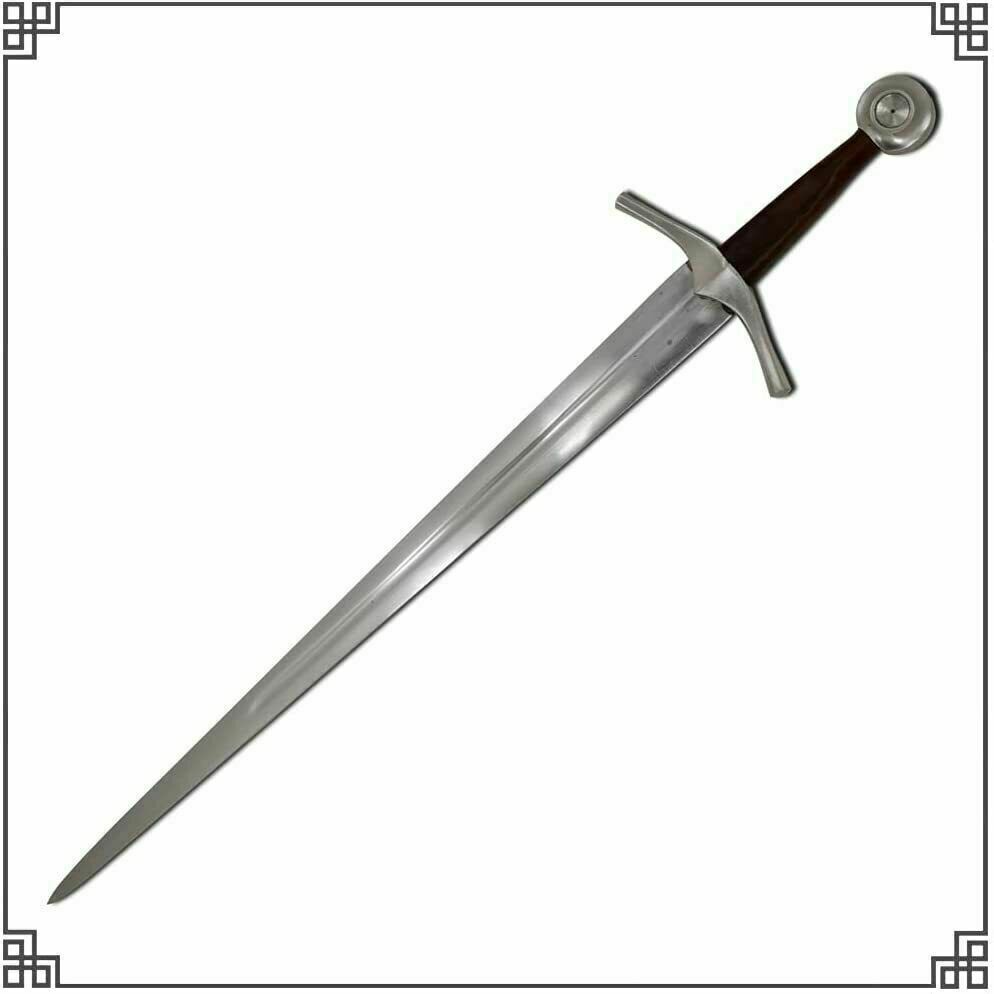  MEDIEVAL WARRIOR AUTHENTIC BATTLE READY CLASSIC SWORD WITH SCABBARD 