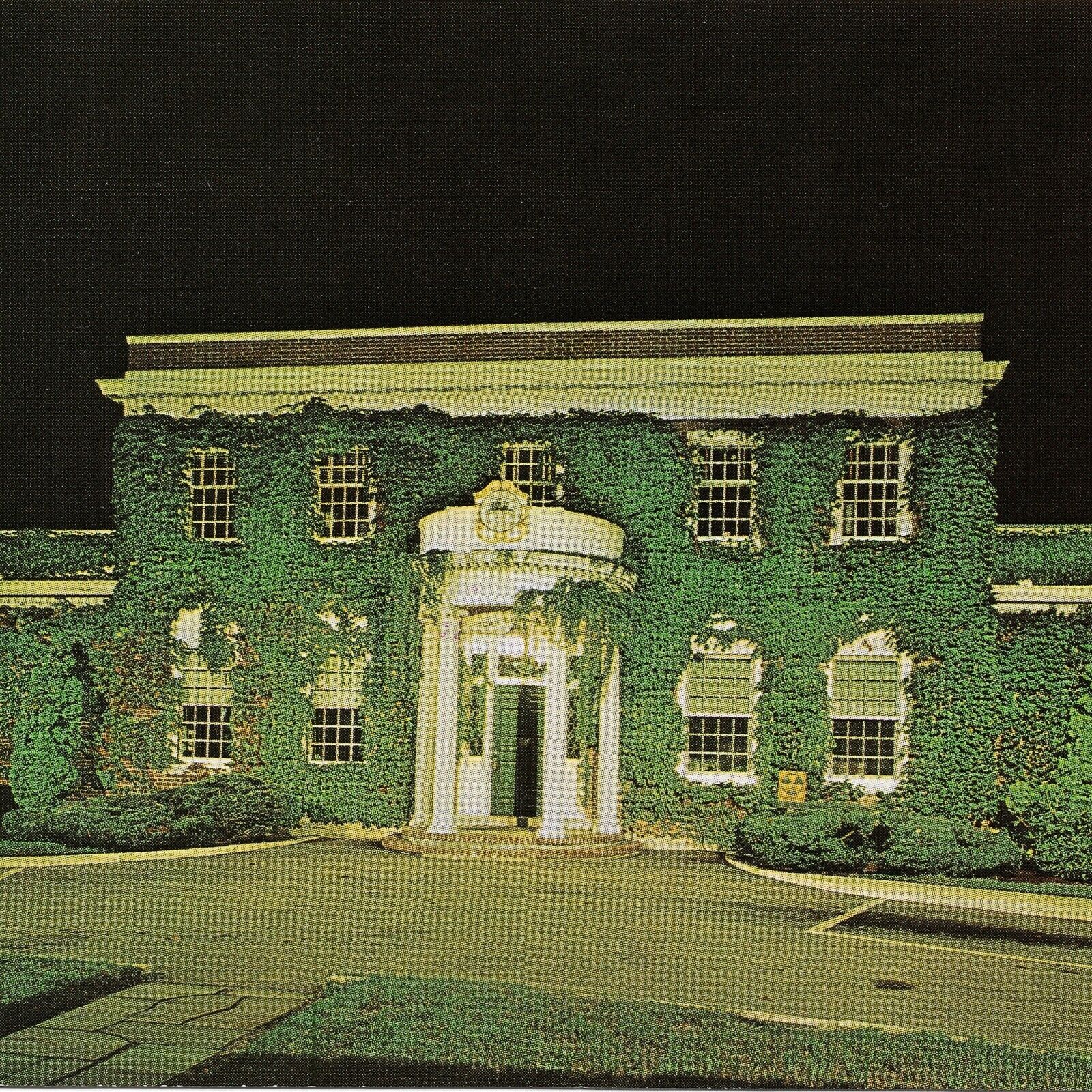 Hyannis Cape Cod Massachusetts Barnstable Town Hall Main Street Postcard PC3160
