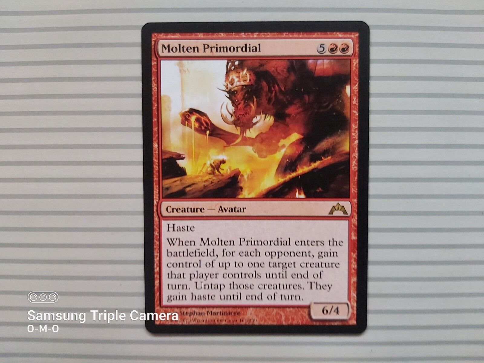 Magic: The Gathering Card - Gatecrash ~ Rare ~ Molten Primordial