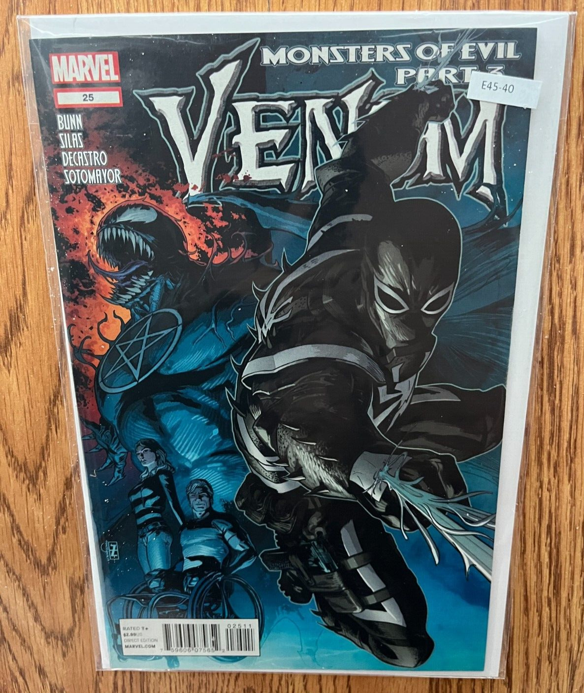 Venom 25 Marvel Comics 9.0 - E45-40