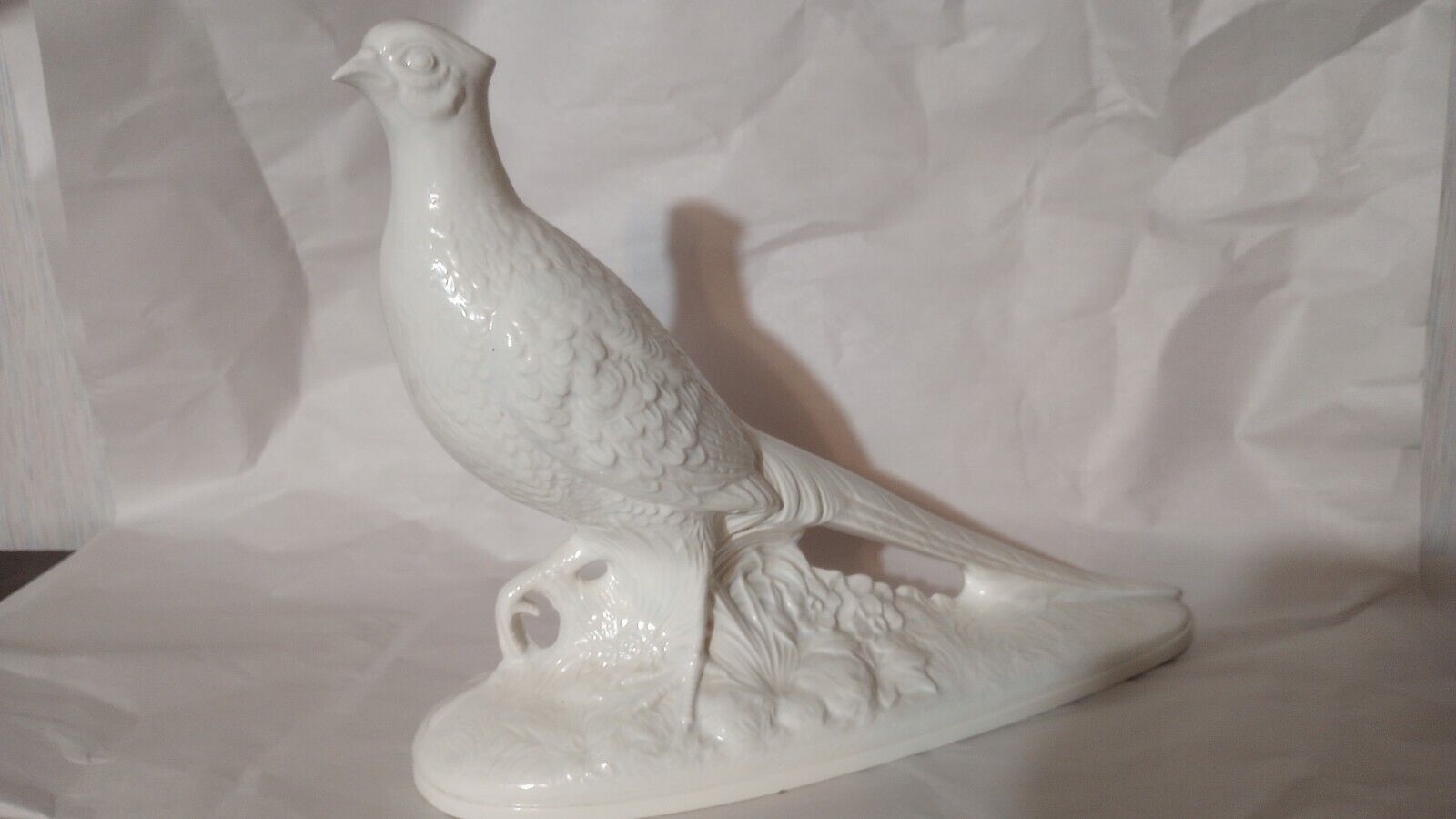Vintage porcelain pheasant game bird  1964 Holland