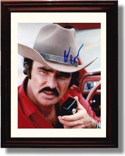 Unframed Burt Reynolds Autograph Promo Print - Bandit
