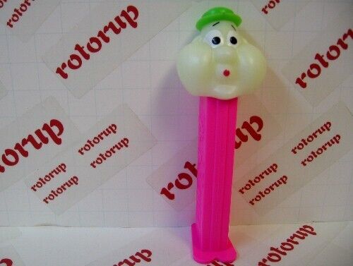 PEZ glow in the dark Bubbleman  beautiful  Add him to your PEZ OUTLAW collection