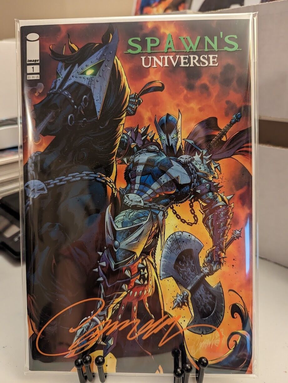 Spawn\'s Universe #1 Signed by J. Scott Campbell JSC with COA