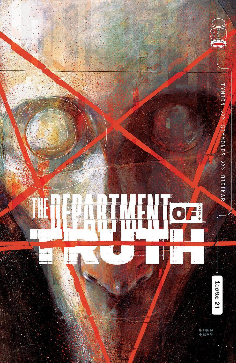 DEPARTMENT OF TRUTH #21 NM JAMES TYNION IV CONSPIRACY THEORY AMERICA COLD WAR